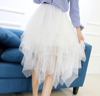 Chân váy lưới tu tu nhiều tầng