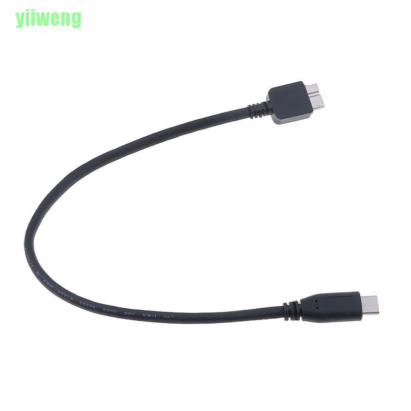 Cáp Chuyển Đổi Yw Usb C Sang Micro Usb Type C Sang Micro B Dài 30cm Cho Ổ Cứng Hdd