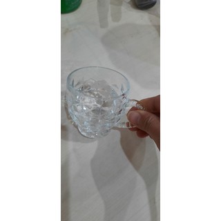 Bộ 6 Cốc Thủy Tinh Cao Cấp Có Quai