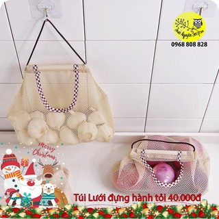 Giỏ lưới đa năng đựng hành tỏi