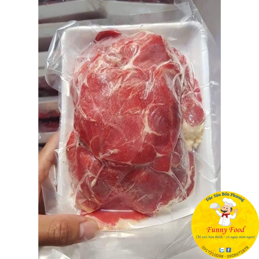 Bắp Bò Úc Thái Lát – Nhúng Lẩu, Nướng - Khay 500g -  - Funnyfood