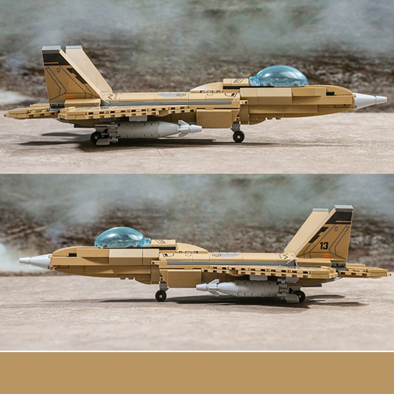 Đồ chơi Lắp ráp Máy bay phản lực - Enlighten 22013 Aircraft plane - Xếp hình thông minh - Mô hình trí tuệ