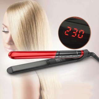 Máy duỗi uốn tóc bản nhỏ màn hình hiển thị nhiệt - FOLLOW shop GIẢM 10K - Nóng nhanh - Giữ nhiệt lâu - TM082