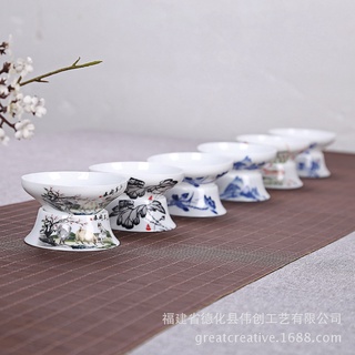 Phễu lọc trà sứ Cảnh Đức