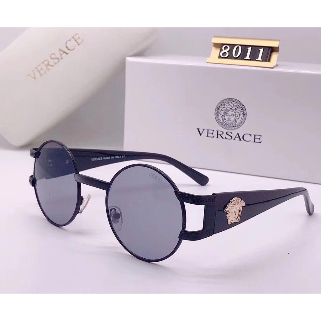 💯❤MẮT KÍNH THỜI TRANG❤💥 HOT VERSACE NAM NỮ S5055 💘❤ GỌNG NHỰA💛💛 SIÊU SANG CHẢNH❤💯TRÒNG TRÒN POLAROID