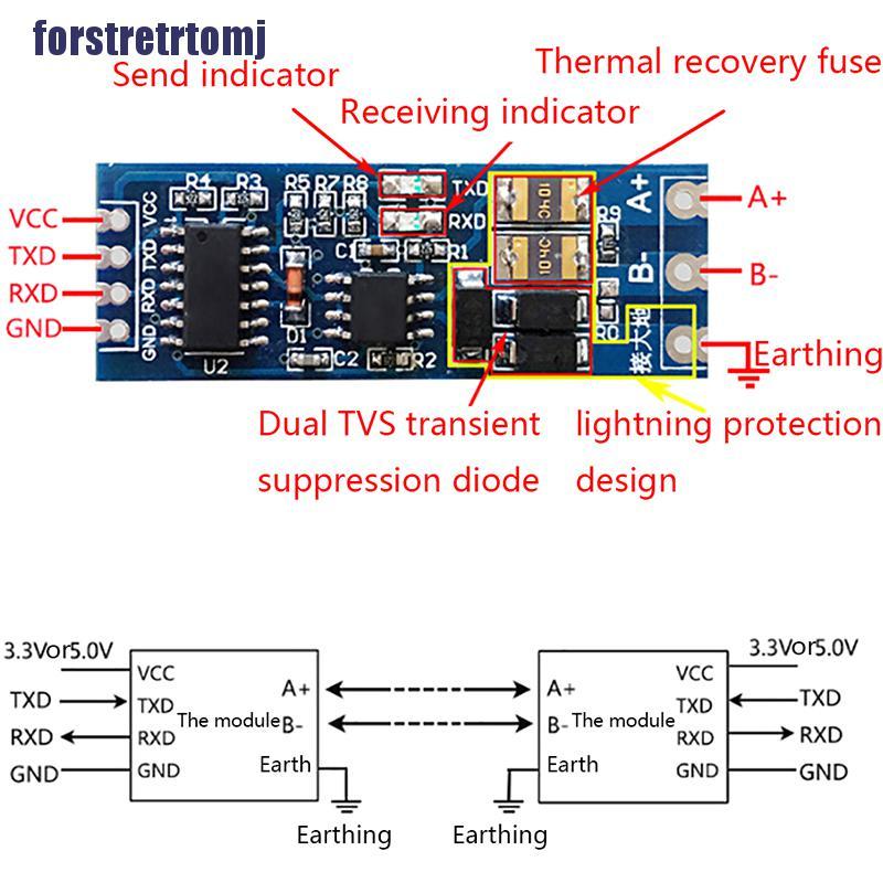 Mô Đun Chuyển Đổi Cổng Uart Sang Rs485 Rs485 | BigBuy360 - bigbuy360.vn