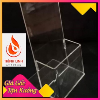 Kệ để giấy tờ rơi A5 mica 1 tầng