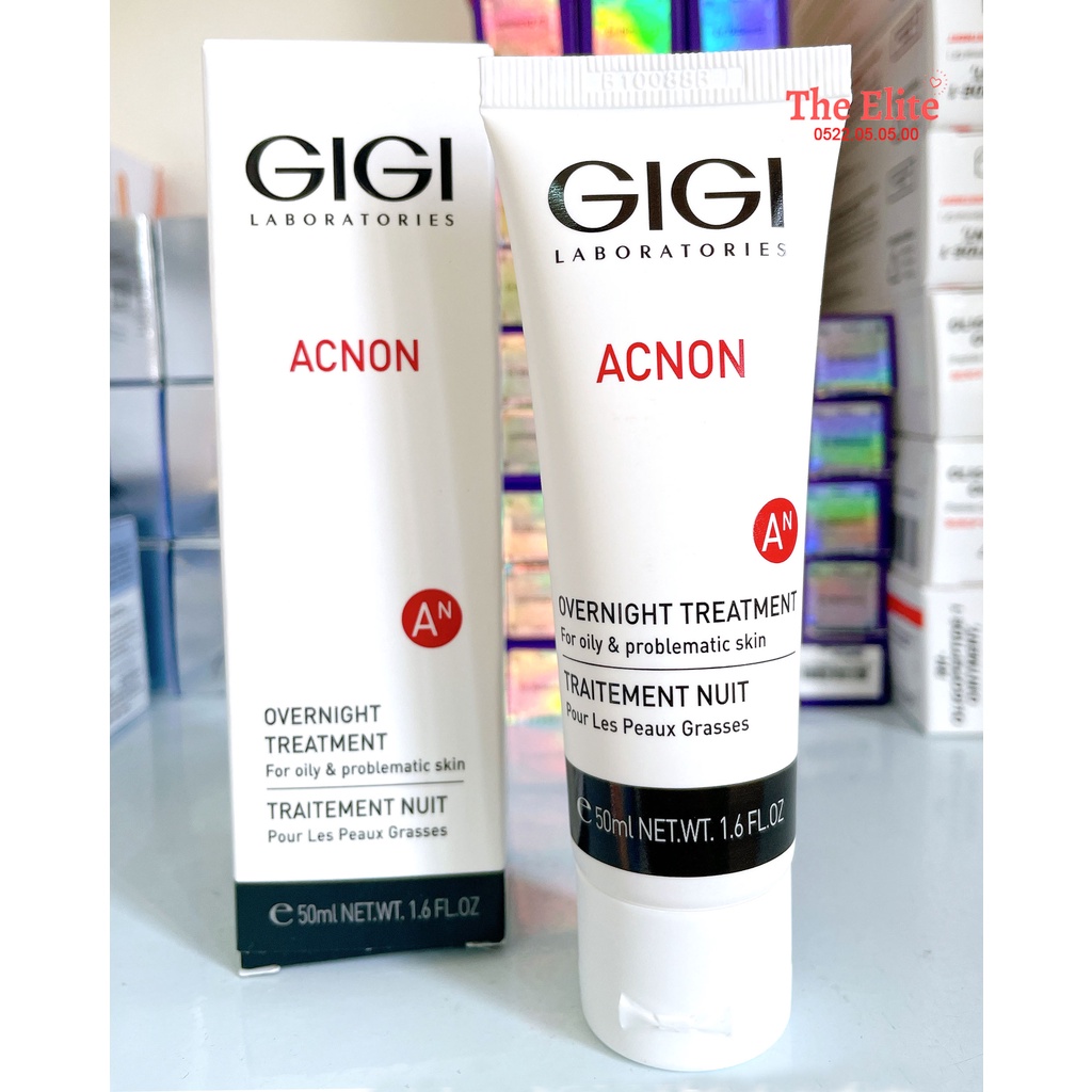 Kem dưỡng xử lý mụn GiGi Acnon Overnight Treatment chiết 10ml