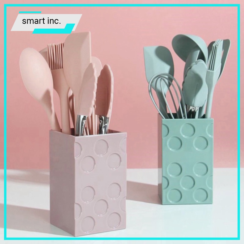 Cây Đánh Trứng Phới Trộn Bột Spatula FREESHIP Dụng Cụ Làm Bánh Làm Bếp Silicon 8 Món