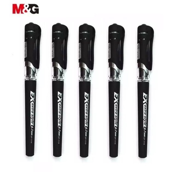 Bút gel nước M&G GP1115 ngòi 0.7mm I Bút 1115 có ruột thay thế 6128
