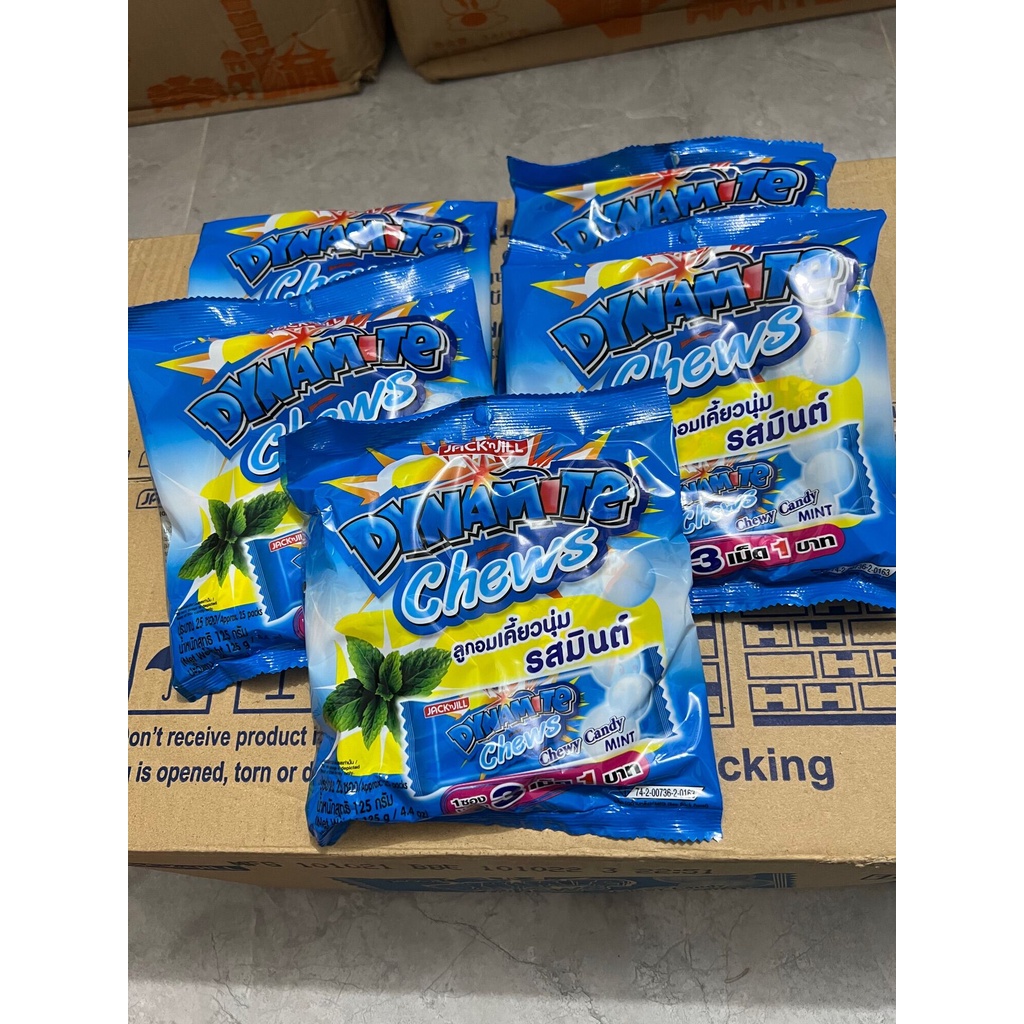 Gói Kẹo mềm Dynamite Thái Lan 125g hương vị mới- ăn vặt