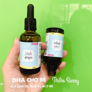 DHA drops natures aid  cho bé 3 tháng đến 5 tuổi giúp phát triển não bộ và bảo vệ mắt