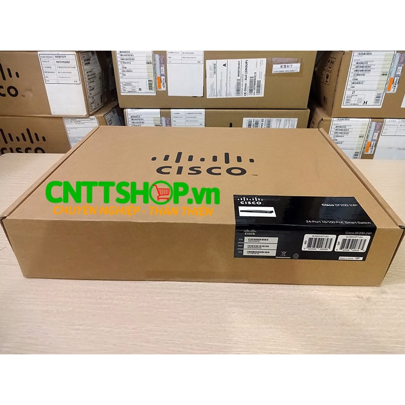 Switch Cisco SF220-24P-K9-EU - 24 port