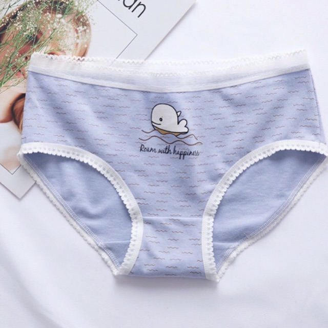 [WHALE ][ MẪU HOT 2020 ] Set 5 Quần Chip Cute - Đi Kèm Túi Zip - Dễ Sử Dụng - Phù Hợp Với Da Nhạy Cảm - 4 Quần Siêu Xinh