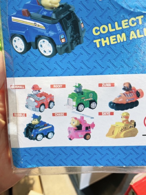 Vỉ biệt đội 3 chú chó cứu hộ PAW PATROL chạy đà cho bé (9903)