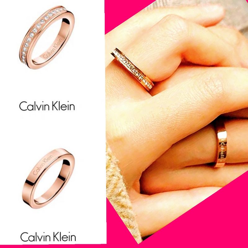 😍 Nhẫn CK nam nữ thời trang, thép không gỉ