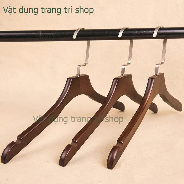 Móc Gỗ Nâu Trơn Cao Cấp 44.5cm ( 1 Móc )