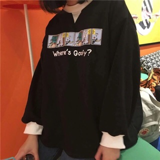 ÁO SWEATER WHERE'S GOOFY?
