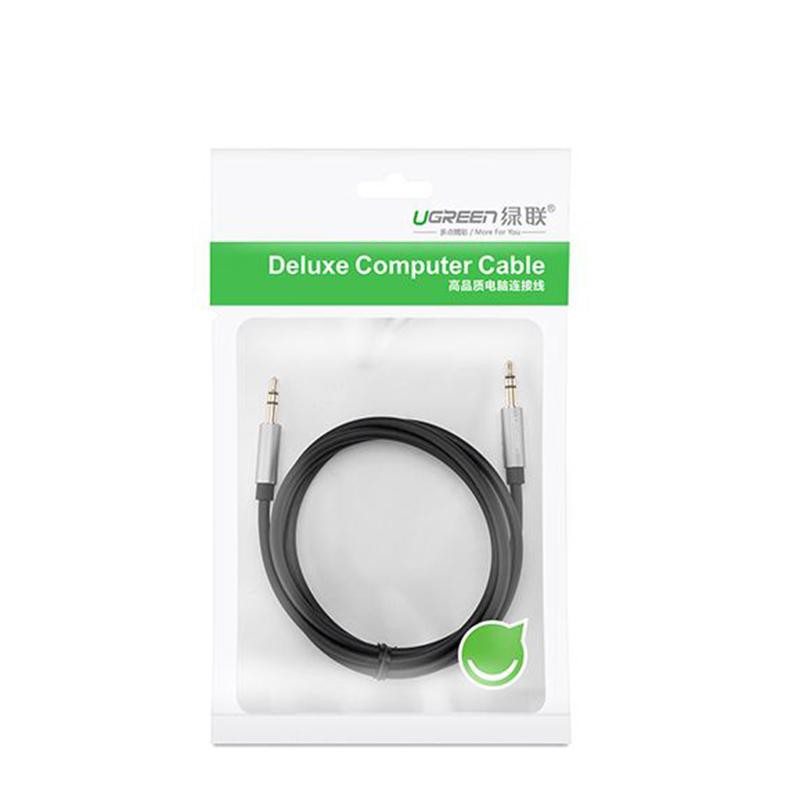 Cáp Audio 3.5mm (AUX) dài 0.5m Ugreen 10732 mạ vàng