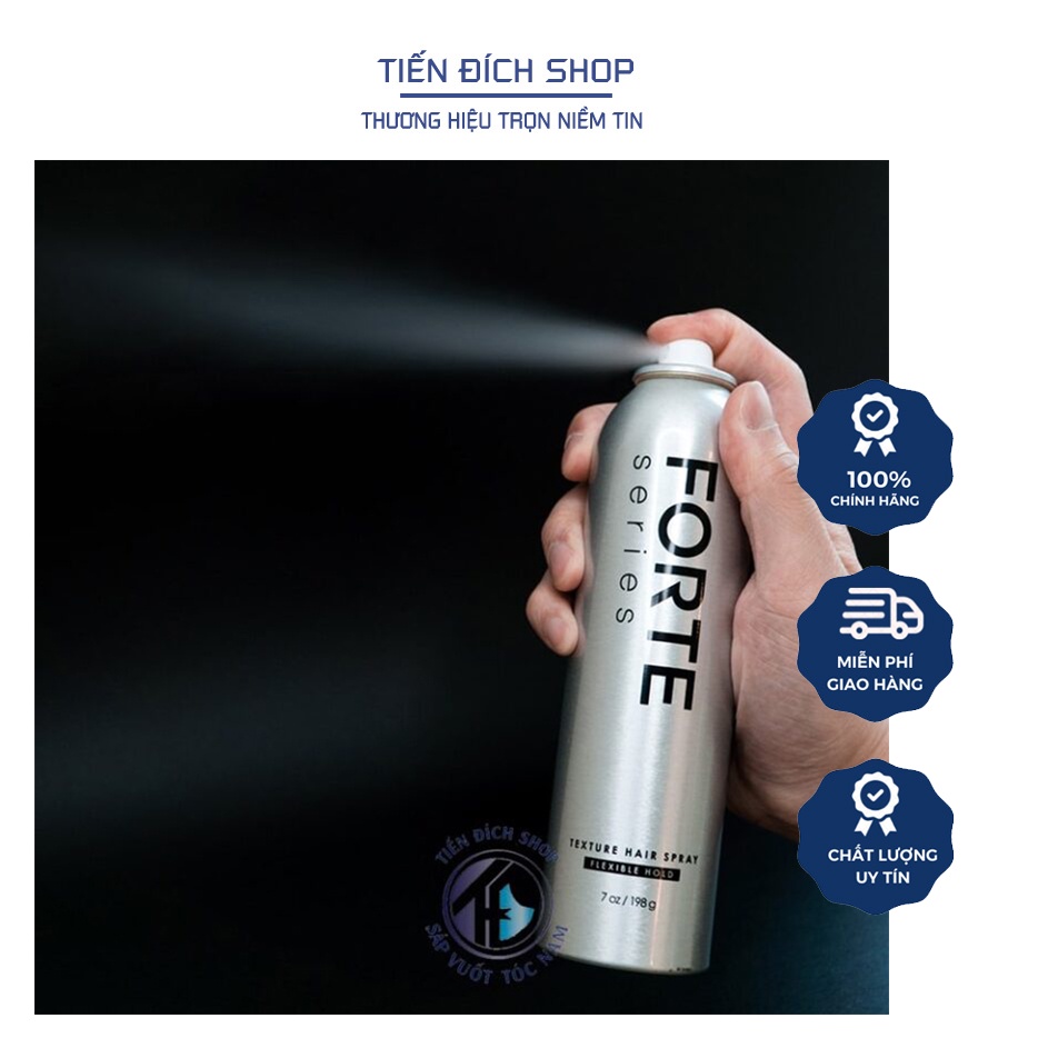 - Gôm Forte Series Texture Hair Spray – Flexible cao cấp USA / Tiến Đích Shop - Sapvuottocnam