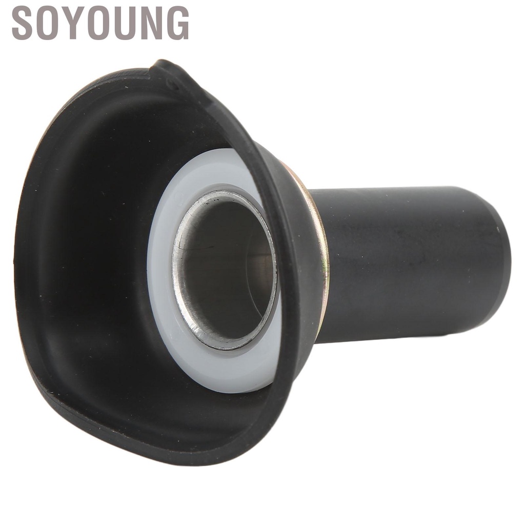 Soyoung 23.9mm Motorbike Carburetor Plunger Diaphragm Black Rubber Replacement for Virago XV250