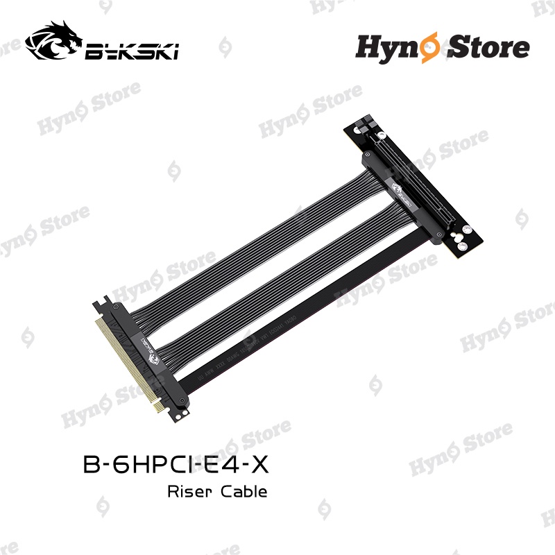 Giá dựng card đồ họa VGA kèm riser 4.0 Bykski B-6HPCI-E4-X Gông thép dày dặn chắc chắn - Hyno Store
