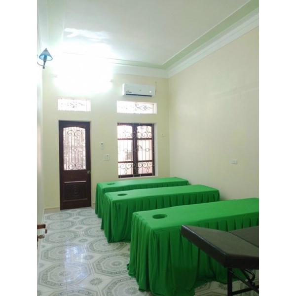 Ga giường spa chất kate may theo kích thước