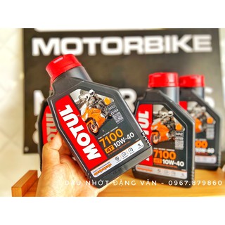 Dầu Nhớt Motul 7100 10W40 nhập khẩu Pháp chính hãng ( Tem 3 Lớp )