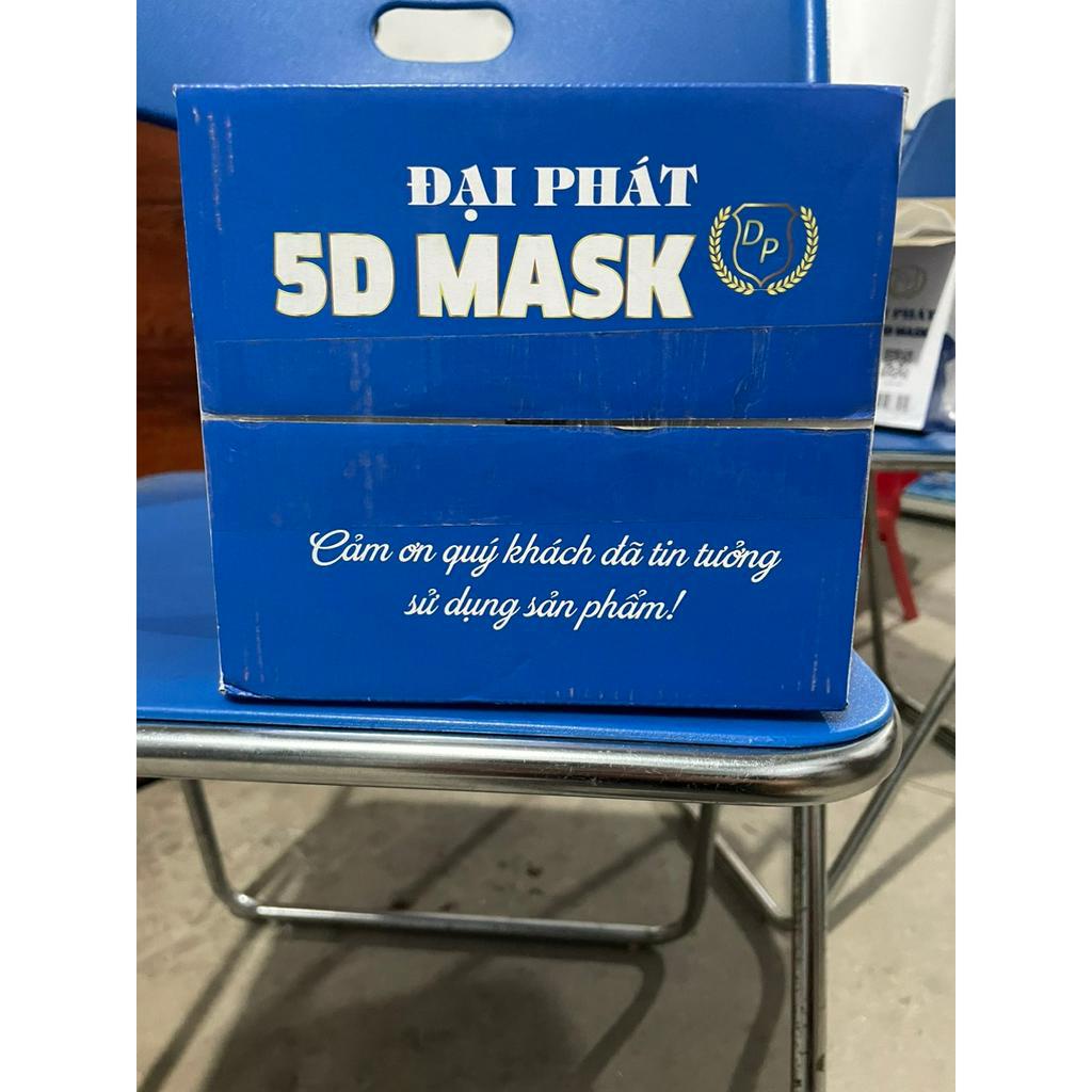 Khẩu trang 5D DP Mask 3 lớp kháng khuẩn hàng chính hãg công ty - BACHHOAHOAHONG