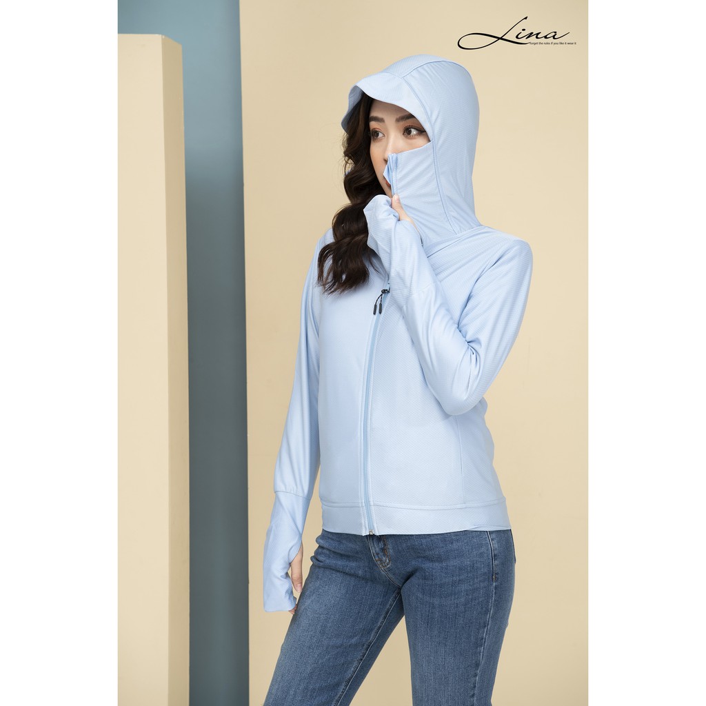 Áo Chống Nắng Thun Lạnh 2 Lớp Dáng Ngắn GU Mẫu Mới 2021 Xuất Dư - Chất Cao Cấp (Chống tia UV, làm mát, khử mùi hôi) | BigBuy360 - bigbuy360.vn