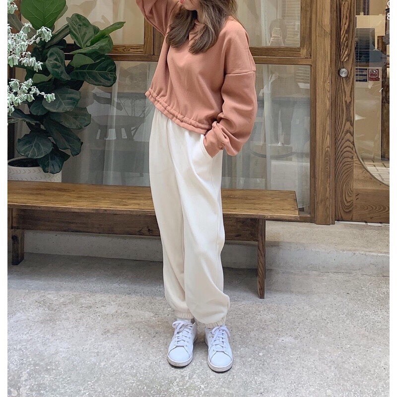 quần jogger len tăm siêu dày ấm(hàng L1)