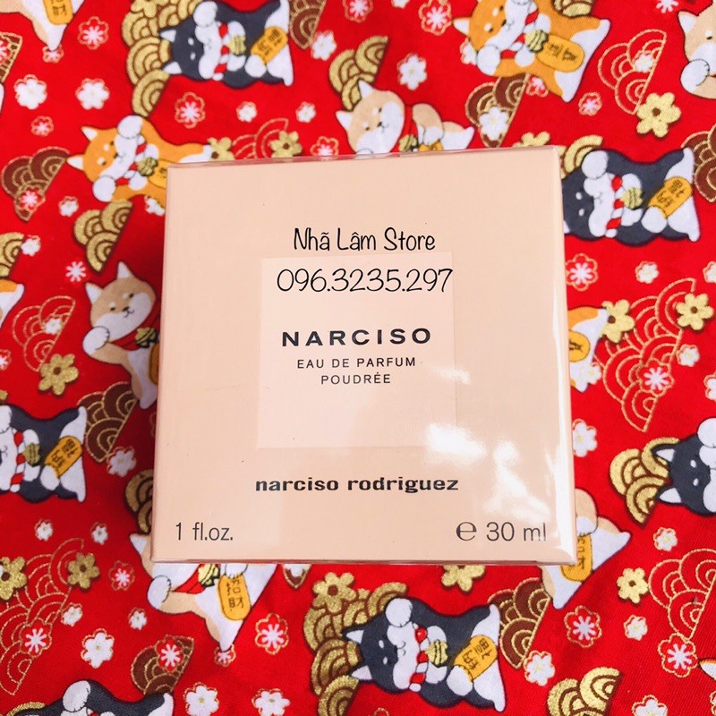 🇫🇷 NARCISO - NƯỚC HOA NỮ NARCISO HỒNG PHẤN 30ML EDP HÀNG PHÁP 🇫🇷