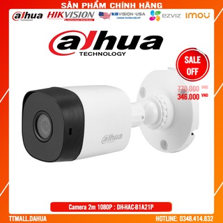 Camera Dahua DH-HAC-B1A21P 2M 1080P Full HD - Bảo hành chính hãng 2 năm