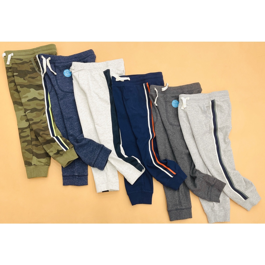 Quần Thun Joger Dài Xuất Khẩu Bé Trai