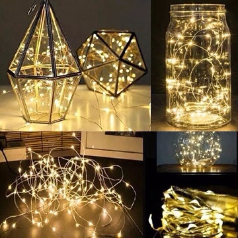 Dây Đèn Led 5m 50 Bóng Trang Trí Tiệc