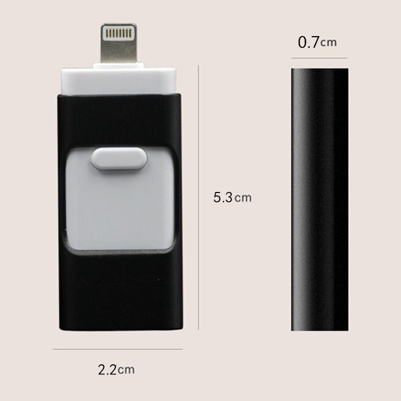 USB 64GB đa năng 3 trong 1 cho điện thoại/máy tính