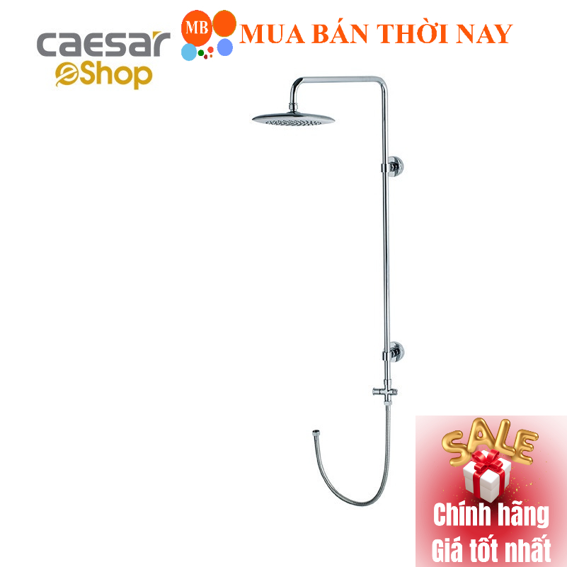 Vòi thân sen cây CAESAR BS124 nóng lạnh, sen tắm đứng nóng lanh, Chưa gồm van tắm nóng lạnh, Cam kết