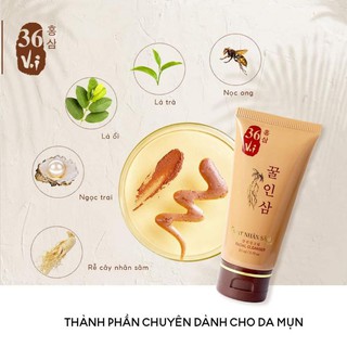 Sữa rửa mặt nhân sâm 36 vị