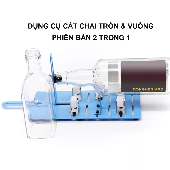 Dụng Cụ Cắt Chai Thủy Tinh Thông Minh - Dao cắt chai Làm Đèn Decor Trang Trí Quán Cafe Trà Sữa
