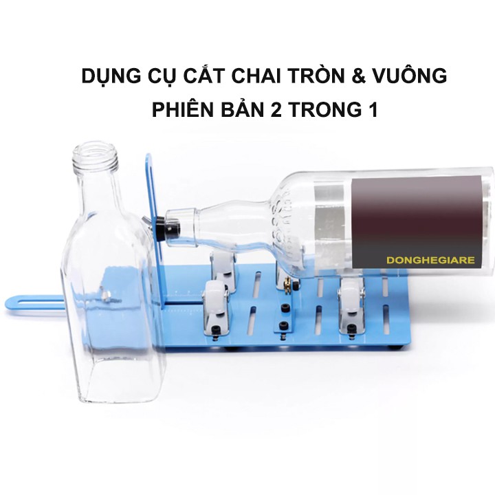 Dụng Cụ Cắt Chai Thủy Tinh Thông Minh Làm Lọ Trang Trí Đèn Decor Thủy Tinh