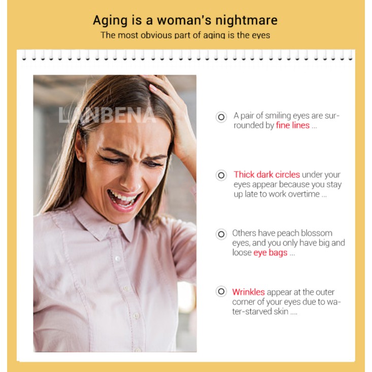 [Hàng mới về] Mặt nạ mắt LANBENA giúp làm săn chắc da chống lão hóa và nếp nhăn | BigBuy360 - bigbuy360.vn