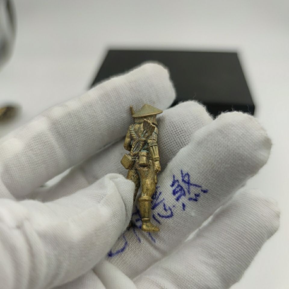 Mô Hình Đồ Chơi Người Lính Samurai Nhật Bản Bằng Đồng Thau 94