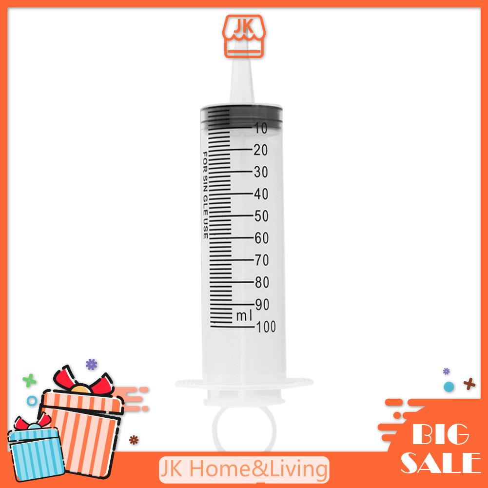 Ống Bơm Thuốc/Thức Ăn Cho Thú Cưng 100ml Có Thể Tái Sử Dụng