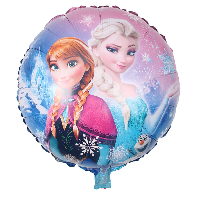 Bong Bóng Trang Trí Hình Nhân Vật Hoạt Hình Trong frozen, Kích Thước 18 Inch