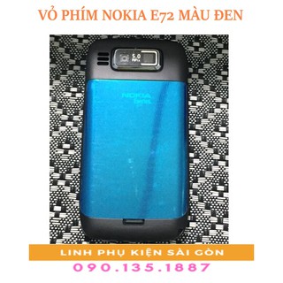 VỎ PHÍM NOKIA E72 MÀU ĐEN