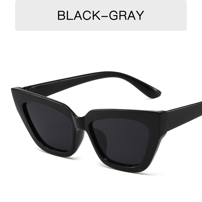 Kính Mát Mắt Mèo Gọng Nhỏ Thời Trang Phương Tây Cổ Điển