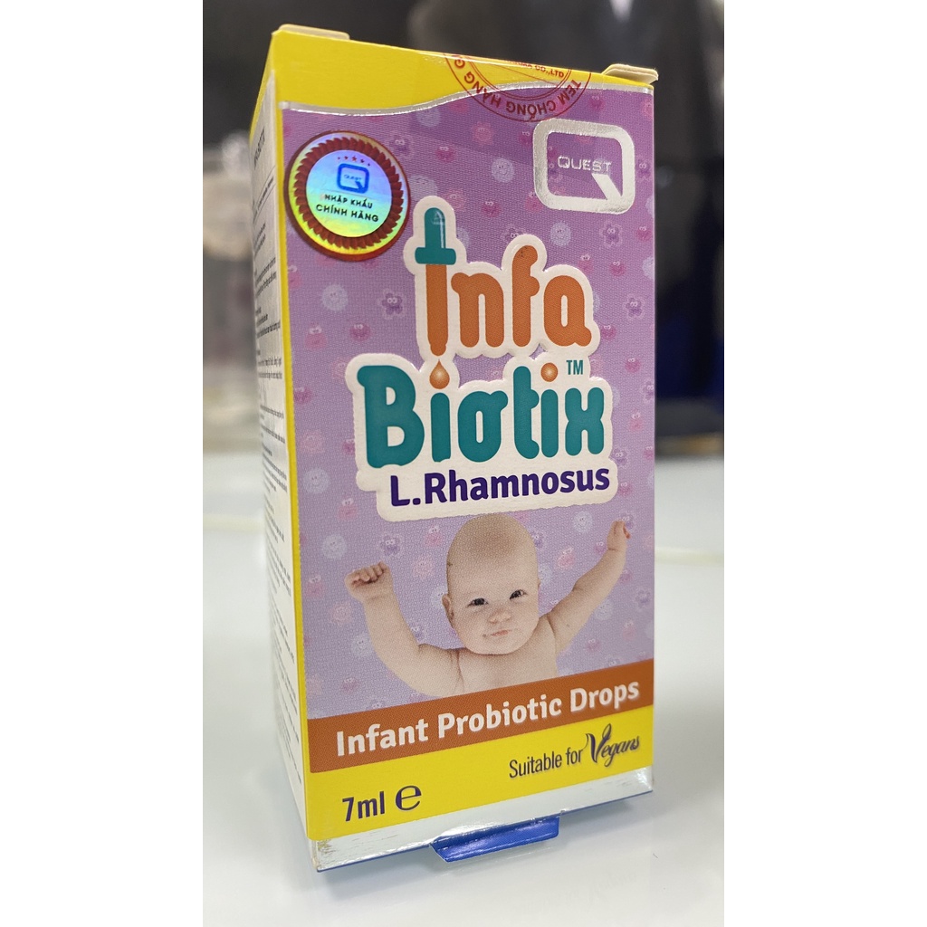 Men Vi Sinh Infa Biotix Bổ Sung Lợi Khuẩn Giúp Cân Bằng Hệ Tiêu Hóa,Tăng Đề Kháng