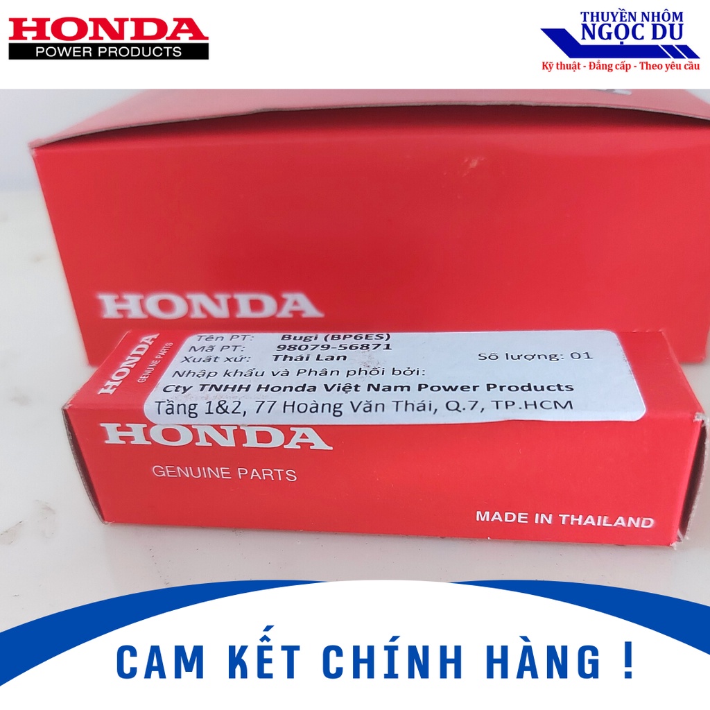 Bugi HONDA, Dùng Cho Động Cơ HONDA, Động Cơ Chạy Thuyền, Xuồng, BP6ES 98079-56871