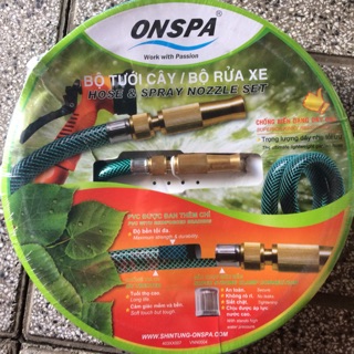 [chính hãng] Bộ tưới cây vs rửa xe - 15m - ONSPA - Bảo hành 6 tháng