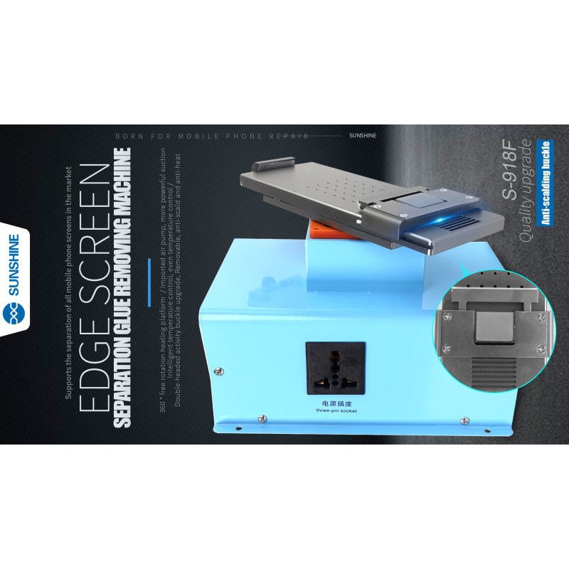 Máy cắt kính gầm cao xoay 360 độ S-918F